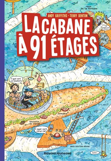 Couverture de « La cabane à 91 étages poche »