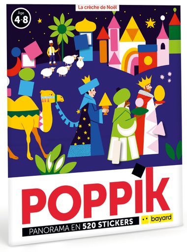 Couverture de « Ma crèche en gommettes »
