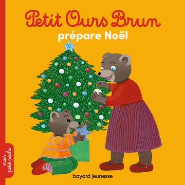 Couverture de « Petit Ours Brun prépare Noël »