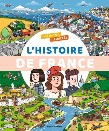 Couverture de « L’encyclo illustrée de l’histoire de France »