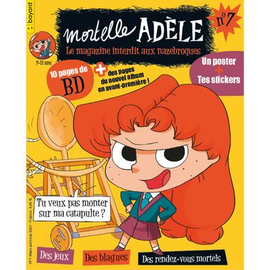 Couverture de « Magazine Mortelle Adèle n°7 »