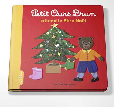 Couverture de « Petit Ours Brun attend le père Noël »