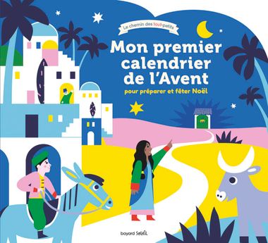 Couverture de « Mon premier calendrier de l’Avent – pour préparer et fêter Noël »