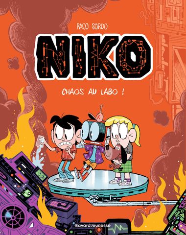 Couverture de « Chaos au labo »