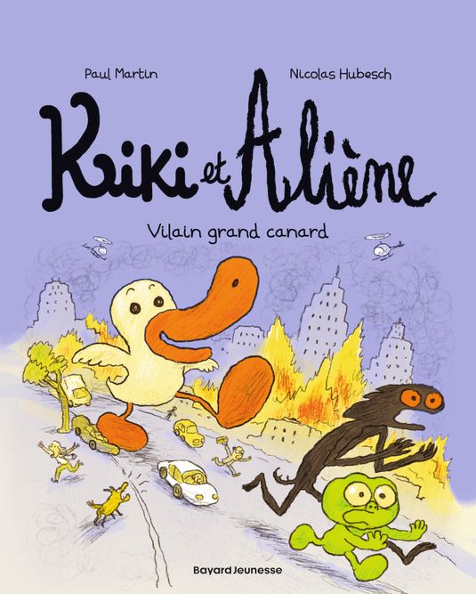 Couverture de Vilain grand canard