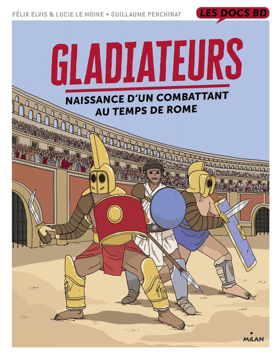 Couverture de Gladiateurs au temps de Rome