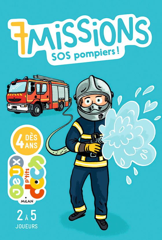 Couverture de 7 missions - SOS pompiers !