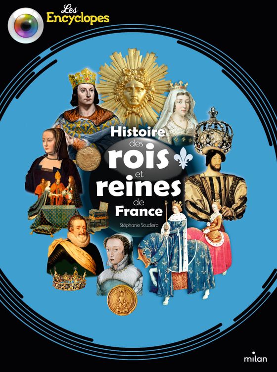 Couverture de Histoire des rois et reines de France
