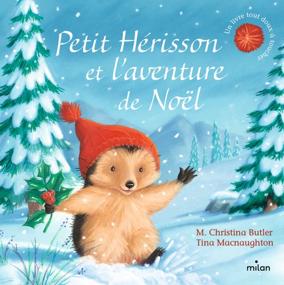 Couverture de Petit Hérisson et l'aventure de Noël (tout-carton)