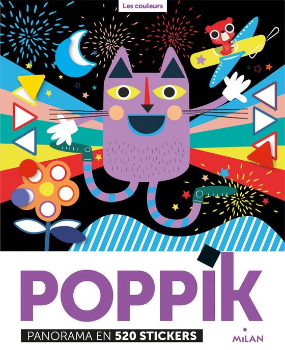 Couverture de Les couleurs – Poppik