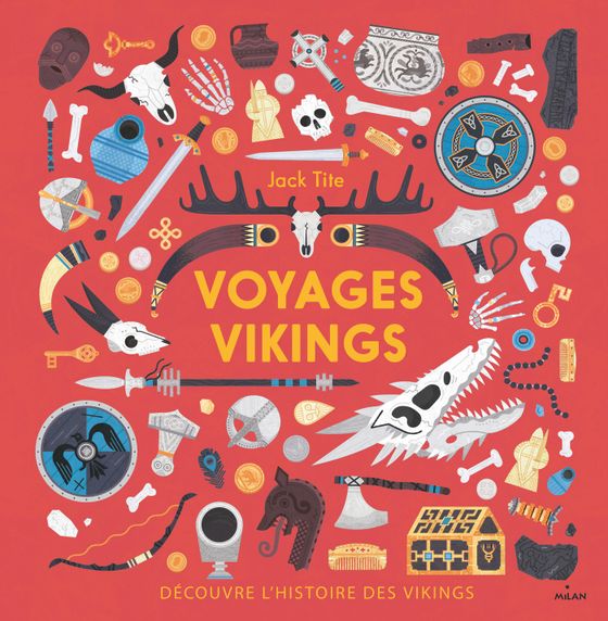 Couverture de Voyages vikings. Découvre l'histoire des Vikings