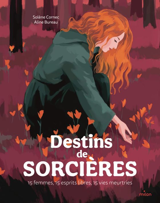 Couverture de Destins de sorcières - 15 femmes, 15 esprits libres, 15 vies meurtries