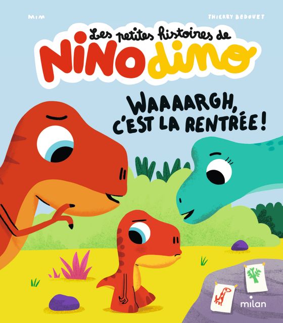 Couverture de Les petites histoires de Nino Dino - Waaaargh, c'est la rentrée !