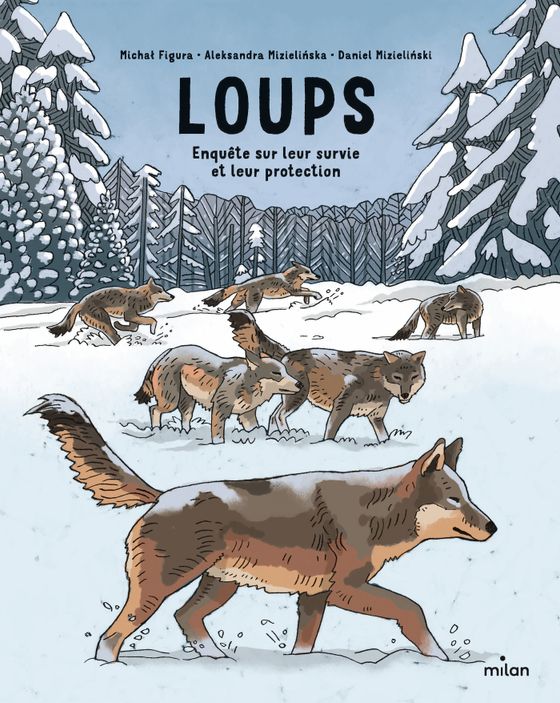 Couverture de Loups : enquête sur leur survie et leur protection