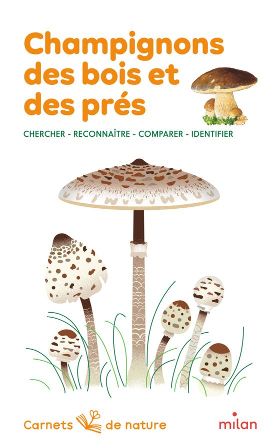 Couverture de Champignons des bois et des prés