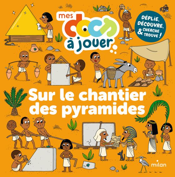 Couverture de Sur le chantier des pyramides