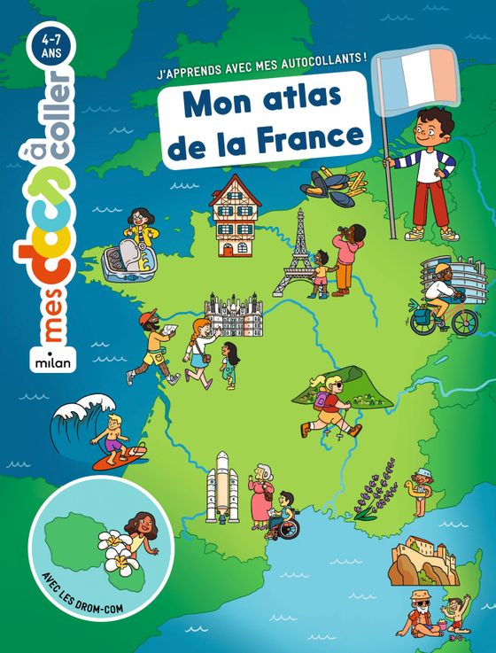 Couverture de Mon atlas de France