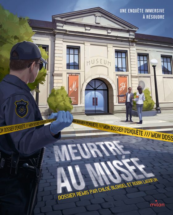 Couverture de Mon dossier d'enquête - Meurtre au musée