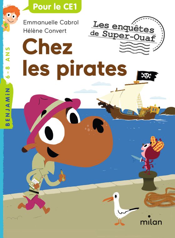 Couverture de Super-Ouaf chez les pirates