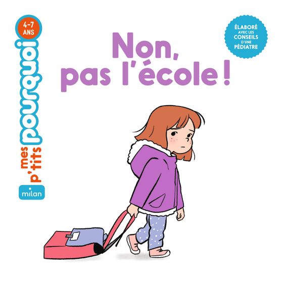 Couverture de Non, pas l'école !