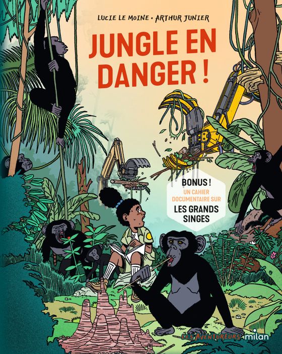 Couverture de Jungle en danger !