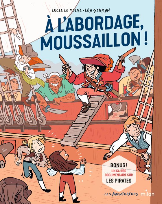 Couverture de À l'abordage, moussaillon !