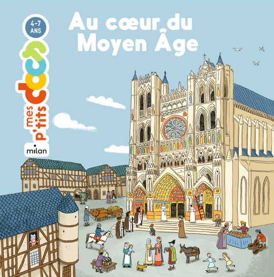 Couverture de Au cœur du Moyen Âge