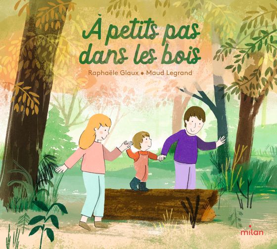 Couverture de À petits pas dans les bois