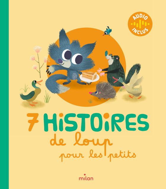 Couverture de 7 histoires de loup pour les petits