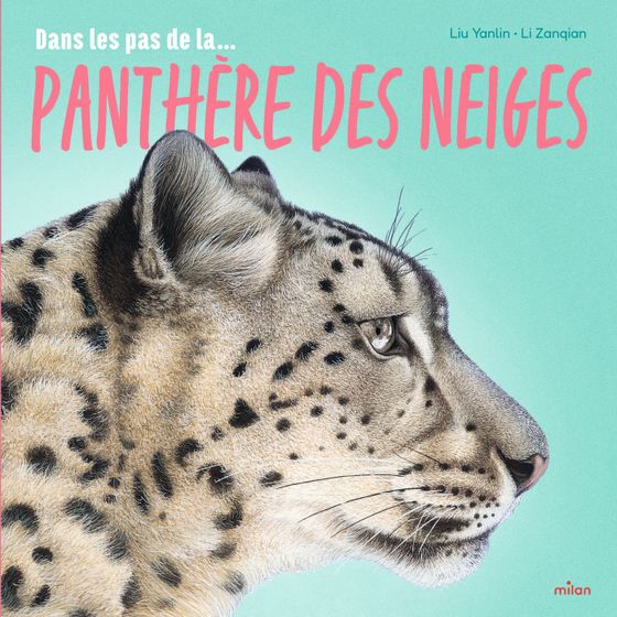 Couverture de Dans les pas de la panthère des neiges 