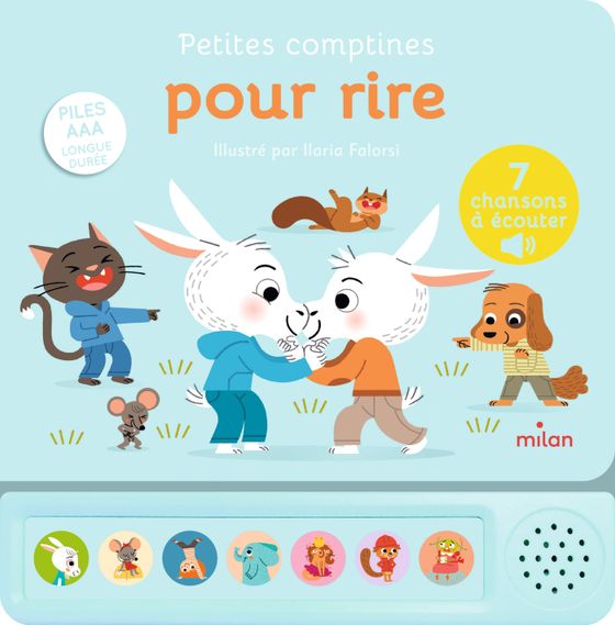 Couverture de Petites comptines pour rire