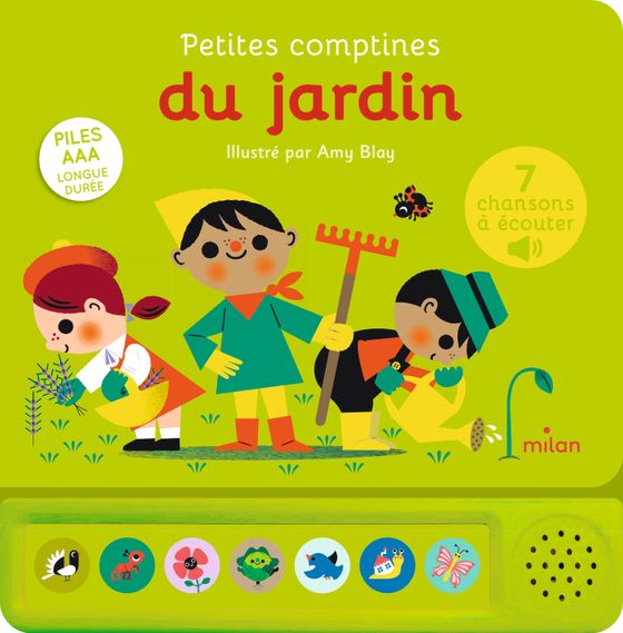 Couverture de Petites comptines du jardin 
