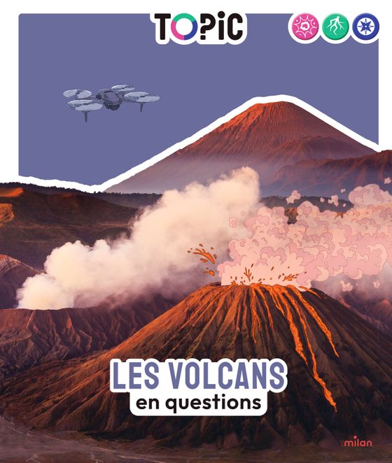 Couverture de Les volcans