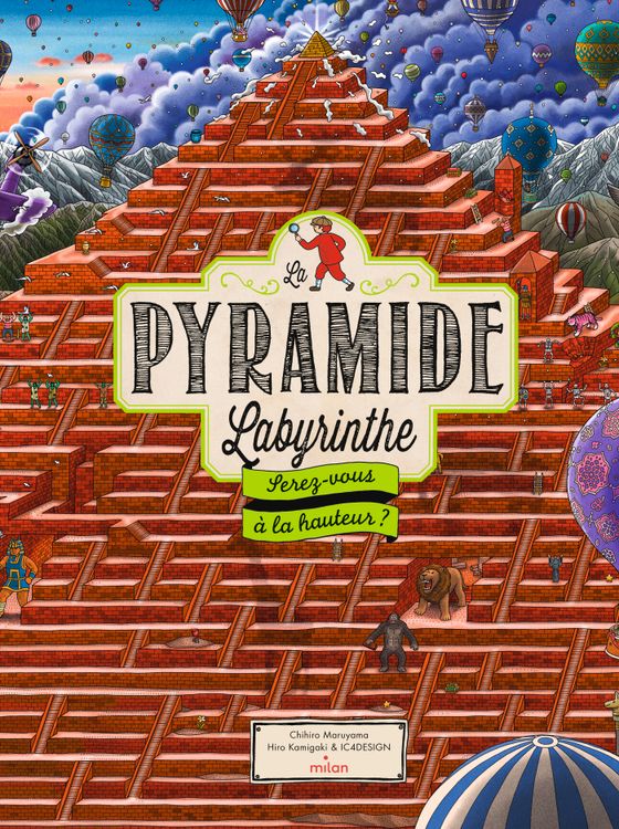 Couverture de La pyramide labyrinthe