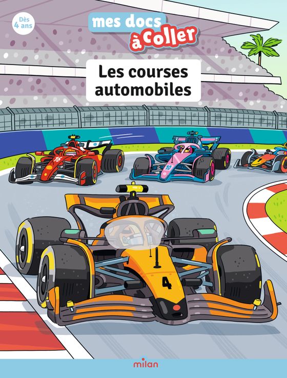 Couverture de Les courses automobiles