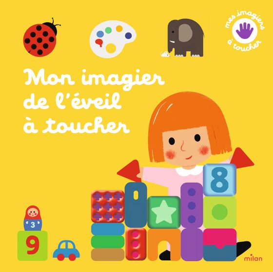 Couverture de Mon imagier de l’éveil à toucher