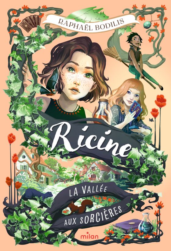 Couverture de Ricine et la vallée aux sorcières