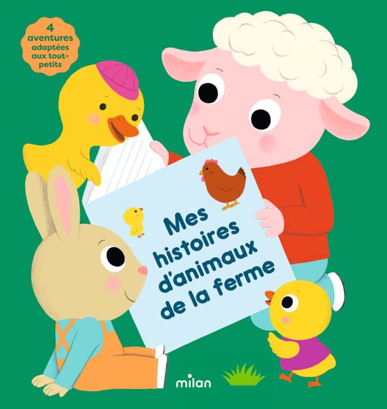 Couverture de Mes histoires d’animaux de la ferme