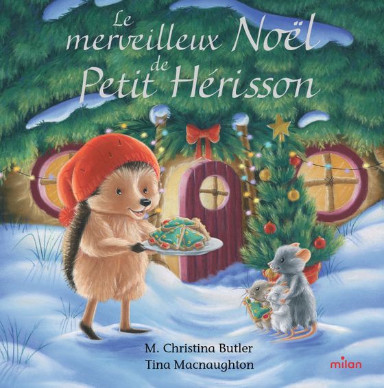 Couverture de Le merveilleux Noël de Petit Hérisson - tout-carton