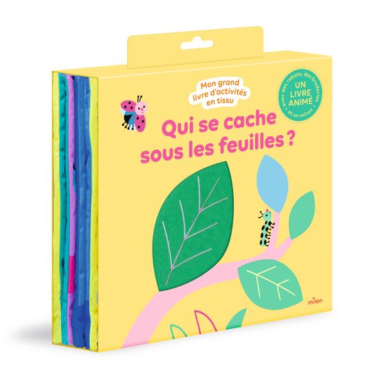 Couverture de Qui se cache sous les feuilles ? 