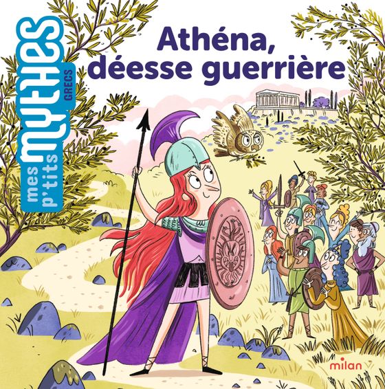 Couverture de Athéna, déesse guerrière