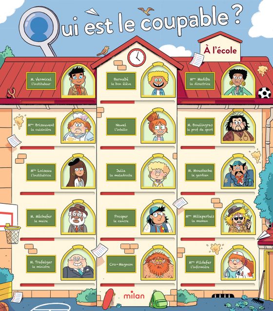 Couverture de Qui est le coupable ? À l’école