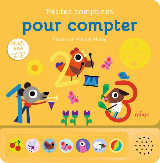 Couverture de Petites comptines pour compter