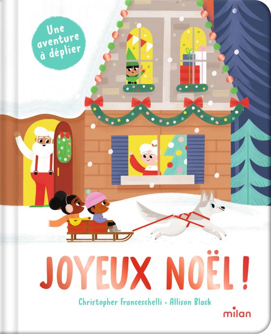 Couverture de Joyeux Noël ! Une aventure à déplier 