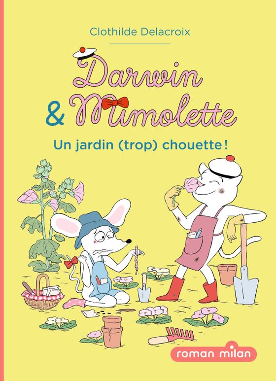 Couverture de Darwin et Mimolette - Un jardin (trop) chouette !