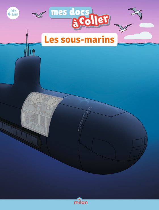 Couverture de Les sous-marins