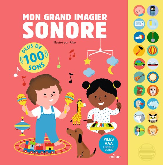 Couverture de Mon grand imagier sonore 