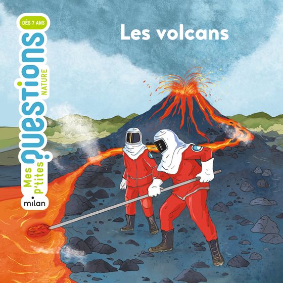 Couverture de Les volcans