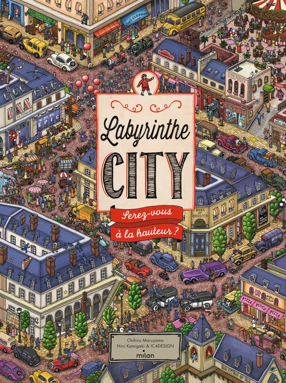 Couverture de Labyrinthe City : serez-vous à la hauteur ? 