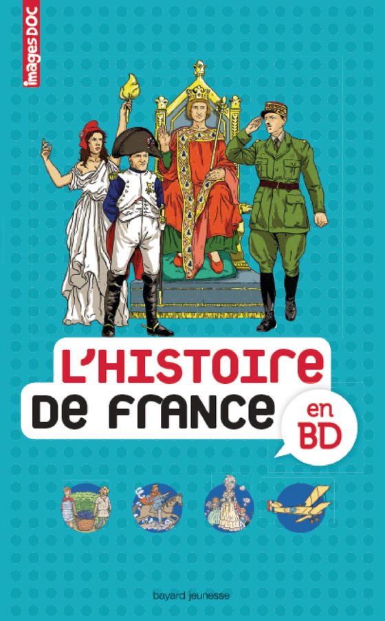 Couverture de L'histoire de France en BD